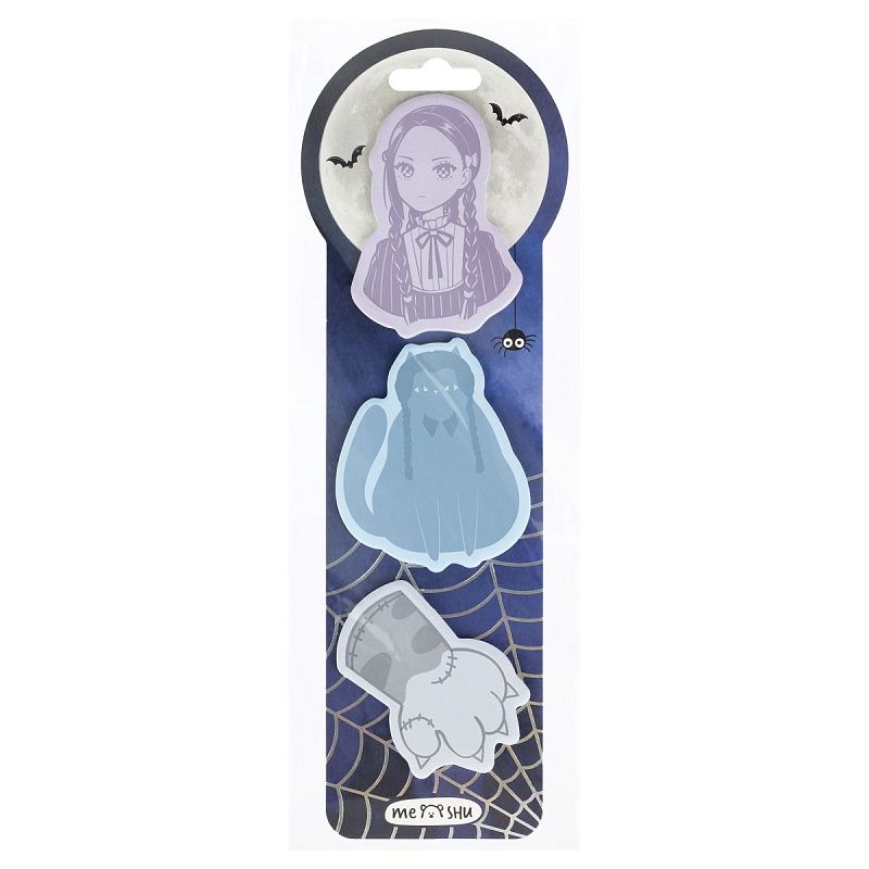 Набор самоклеящихся блоков фигурных MESHU "Catnesday", 20л., европодвес