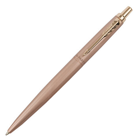 Ручка шариковая PARKER "Jotter XL Monochrome Pink Gold PGT", корпус "розовое золото", сталь, синяя, 2122755