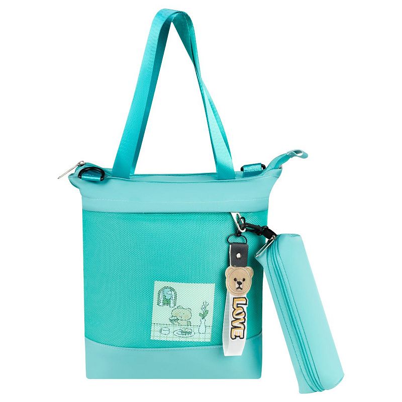 Рюкзак MESHU "Moon", 43*30*13см, 1 отделение, 3 кармана, уплотн. спинка, в комплекте сумка-шоппер 33*30см, пенал 20*5*5см 