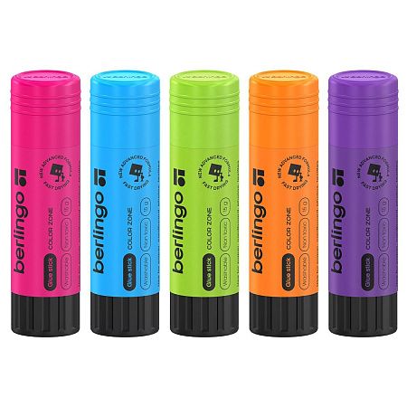 Клей-карандаш Berlingo "Color Zone", 15г, ПВП