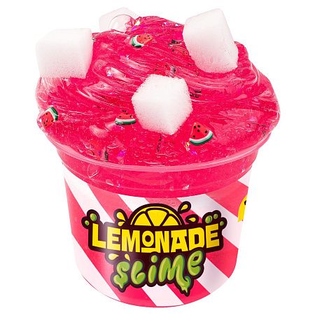 Слайм Slime "Lemonade" розовый, 110г