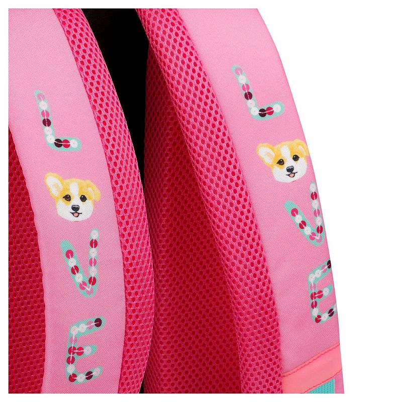 Ранец ArtSpace School Friend "Cute Friends" 39*30*18см, 2 отделения, 2 кармана, анатомическая спинка 