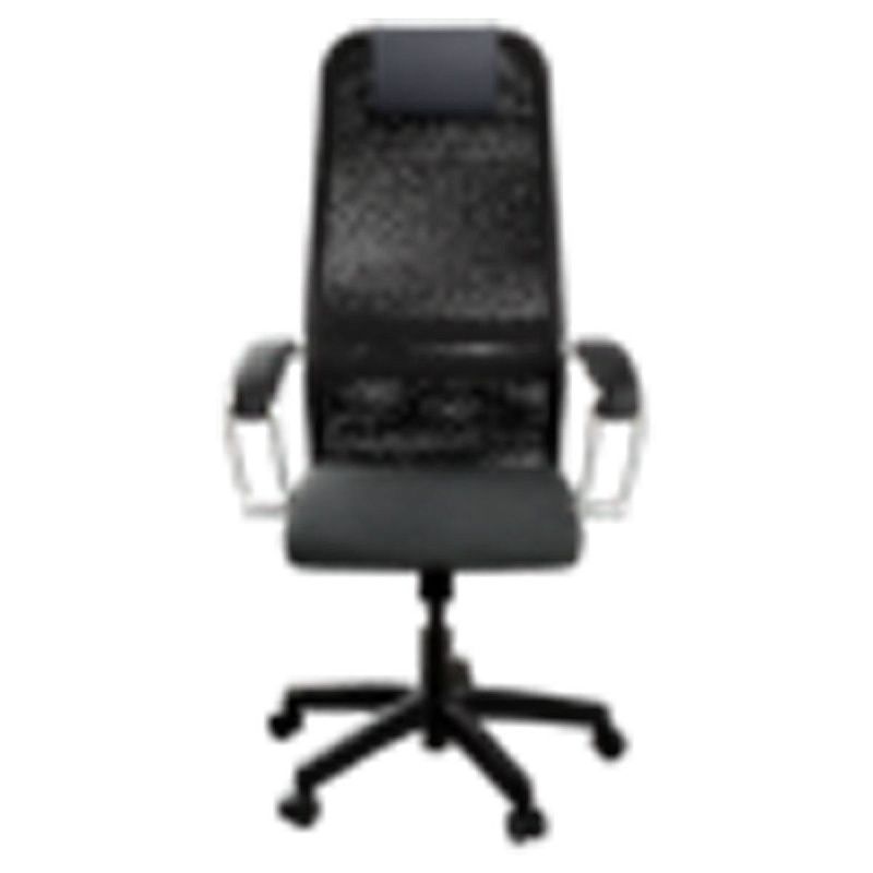 Кресло руководителя Метта SU-B-8, сетка черная, топ-ган (131/001), DA.16.1.222