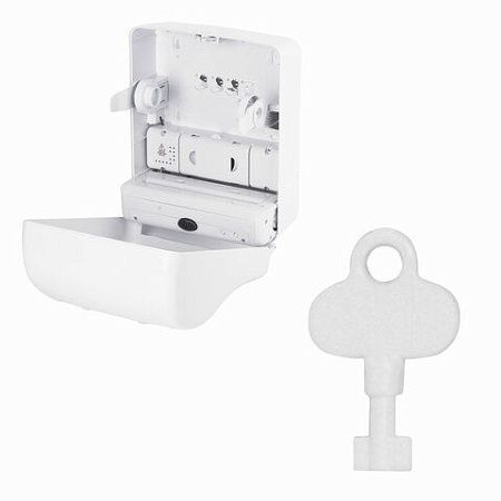 Диспенсер для полотенец в рулонах LAIMA PROFESSIONAL ORIGINAL (Система H1), СЕНСОРНЫЙ, белый, ABS-пластик, 605765 