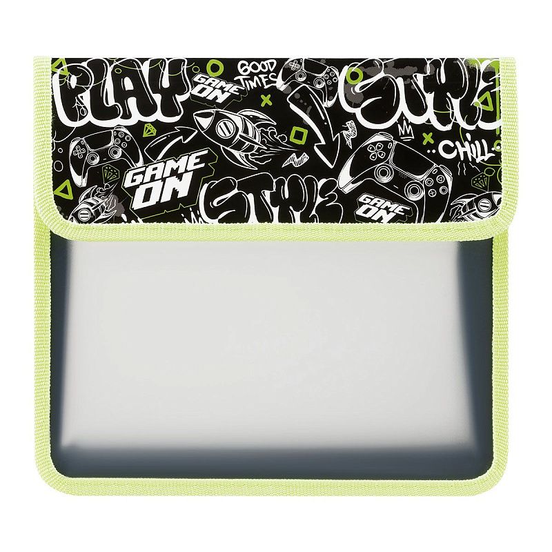 Папка для тетрадей 2 отделения, ArtSpace "Play", А5, пластик, на липучке 