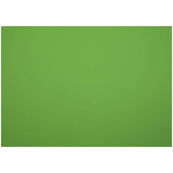 Картон плакатный 48*68см, Мульти-Пульти, 10л., мелованный в пакете, зеленый, 380г/м2