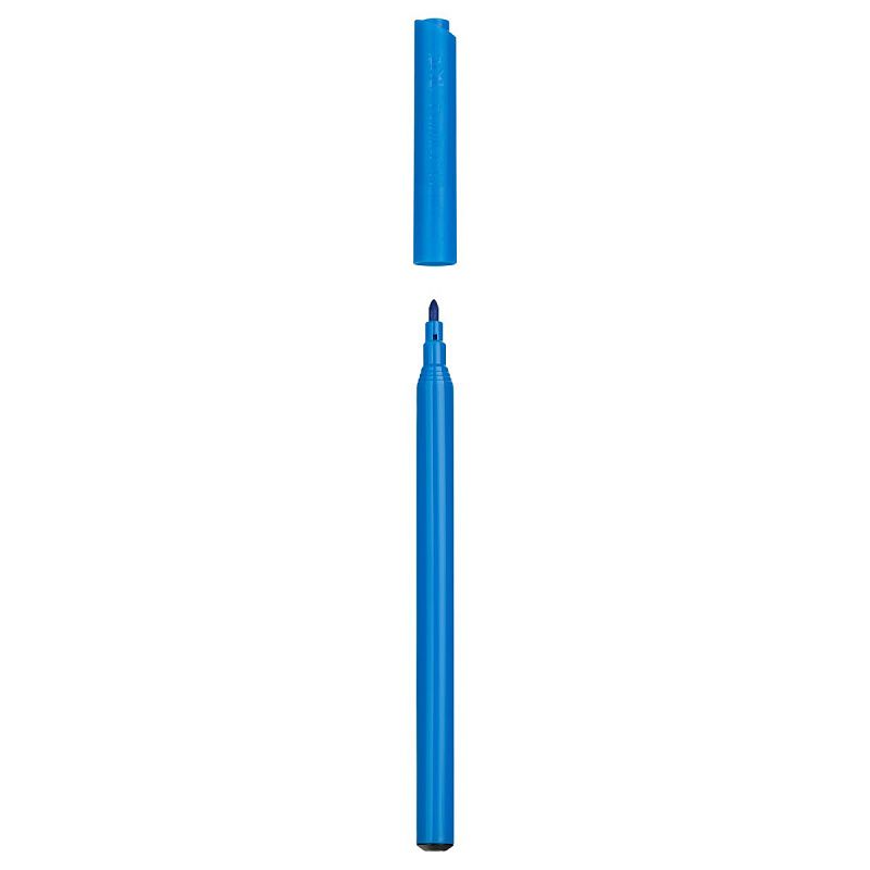 Фломастеры Faber-Castell "Замок", 50цв., смываемые, картон, европодвес