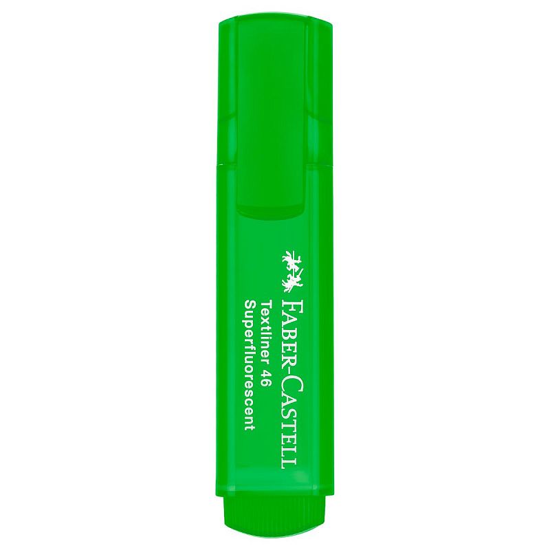 Набор текстовыделителей Faber-Castell "46 Superfluorescent" 7 флуоресцентных цв., 8шт., 1-5мм, картон. уп. 