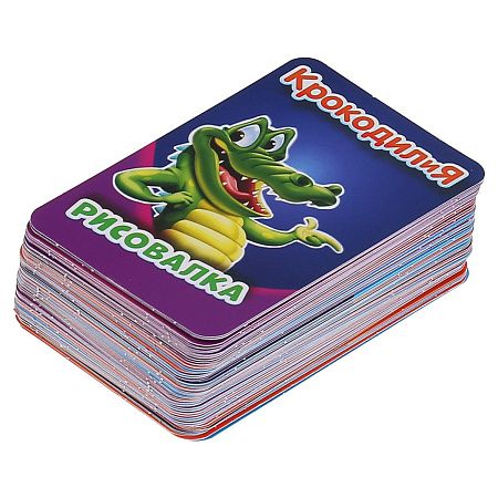 Игра настольная Умные игры "Крокодилия", 400 заданий, картонная коробка 