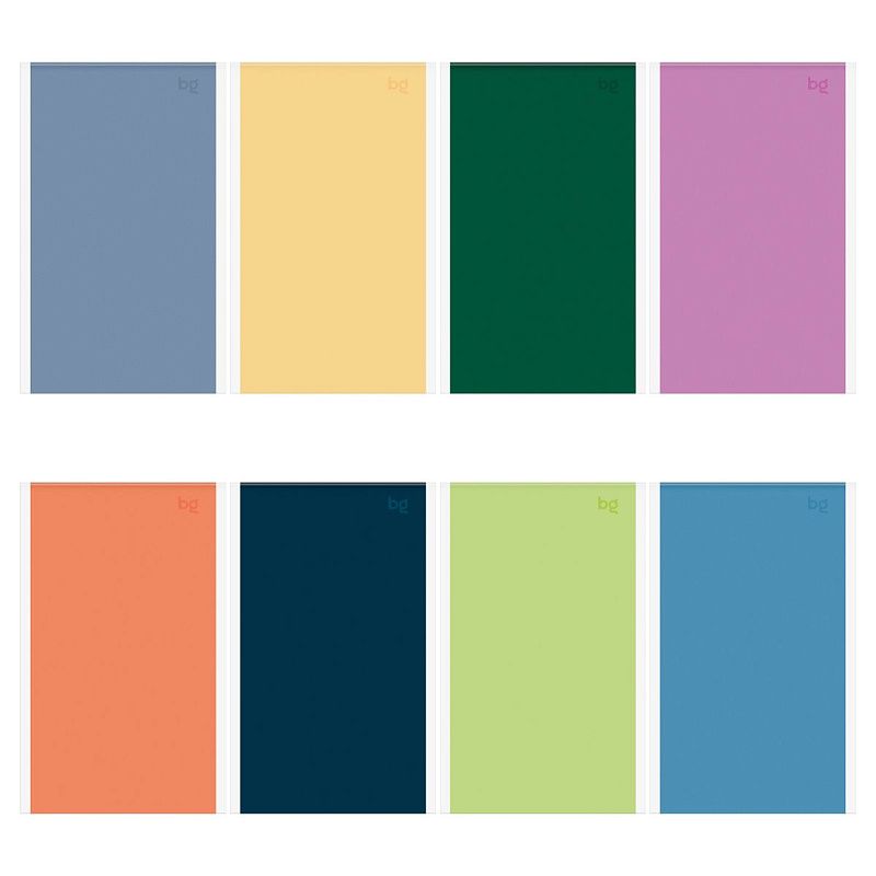 Блокнот А6 32л., на скрепке BG "Монотон"