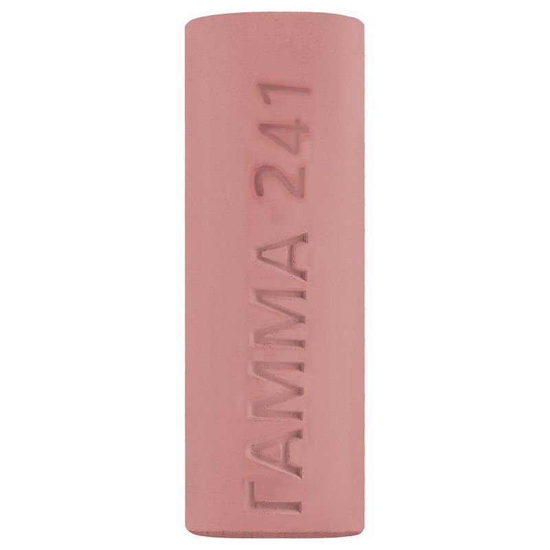 Пастель художественная Гамма, оранжево-коралловая № 241, штучная, картон.упак.