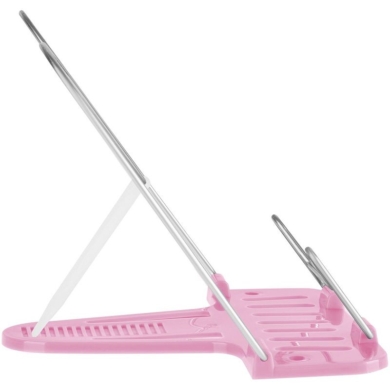 Подставка для книг СТАММ "Премиум", розовая 