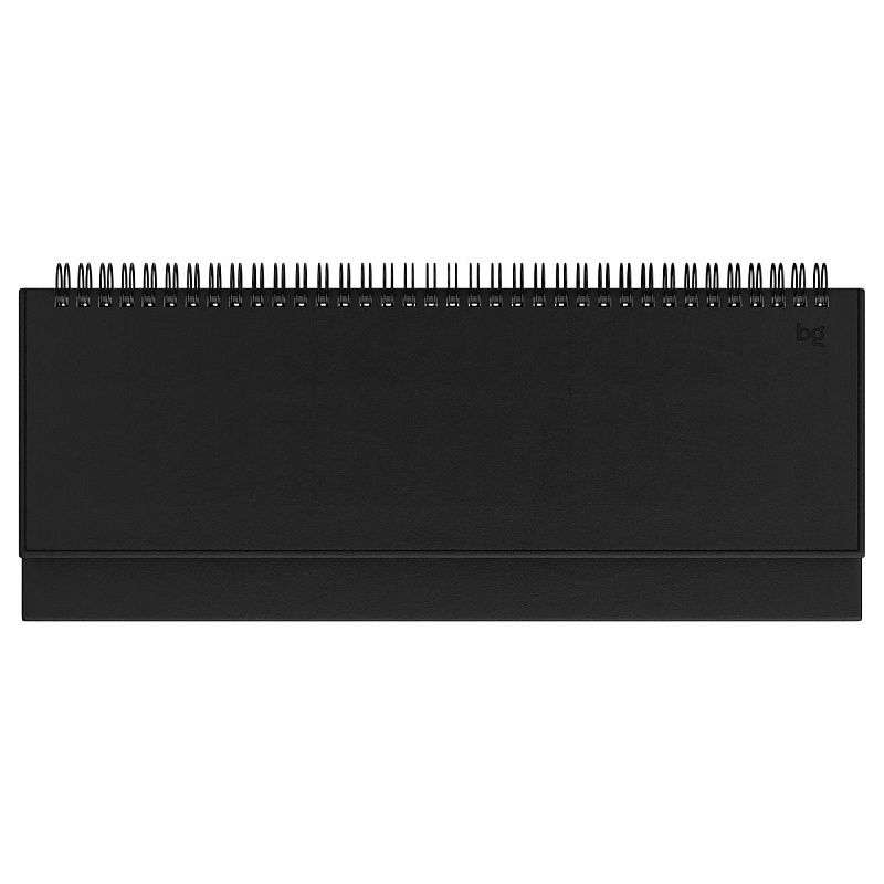 Планинг недатированный, 56л., 330*130мм, кожзам, BG "Nebraska. Black", черный
