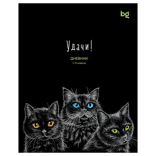Дневник 1-11 кл. 40л. на скобе BG "Удачи!"