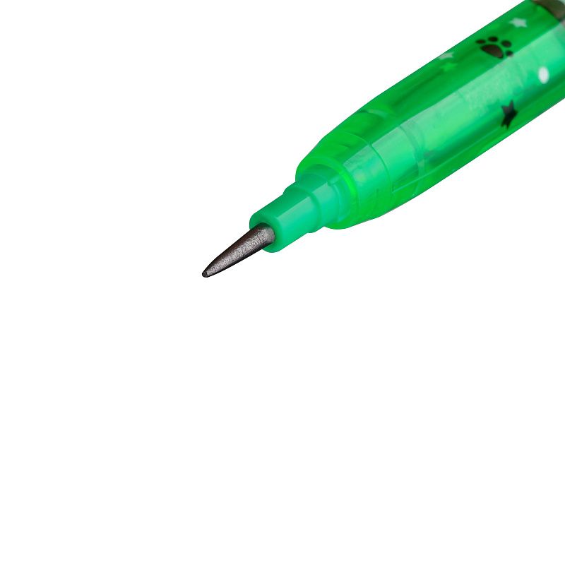 Карандаш сегментный ArtSpace "День кота", с ластиком, ассорти 