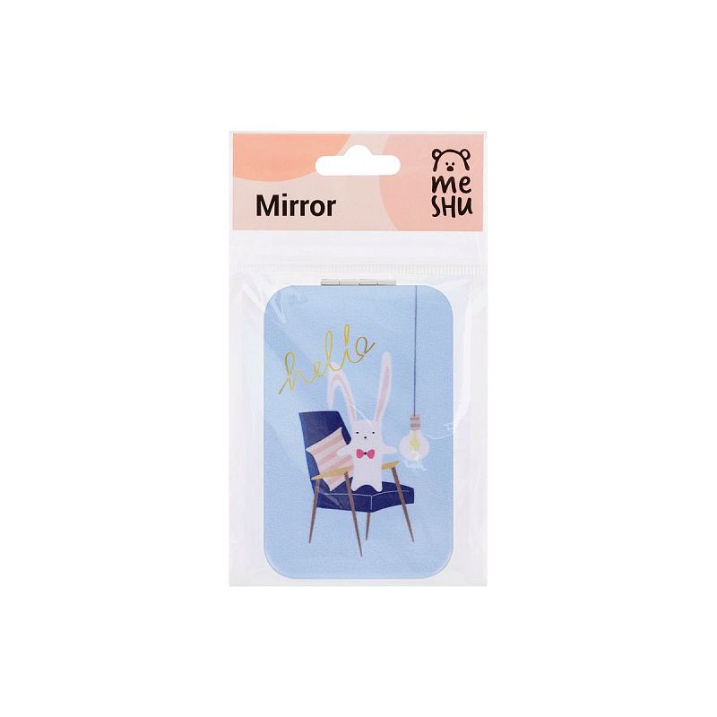 Зеркальце карманное складное MESHU "Leisure life"