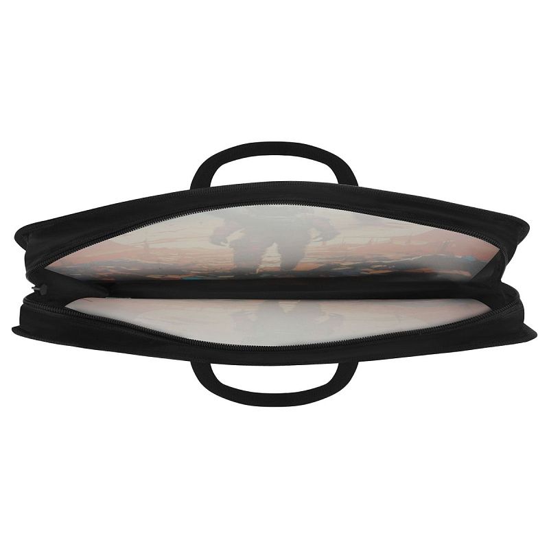 Папка с ручками А4 ArtSpace "Star walk", пластик, на молнии, 70мм 