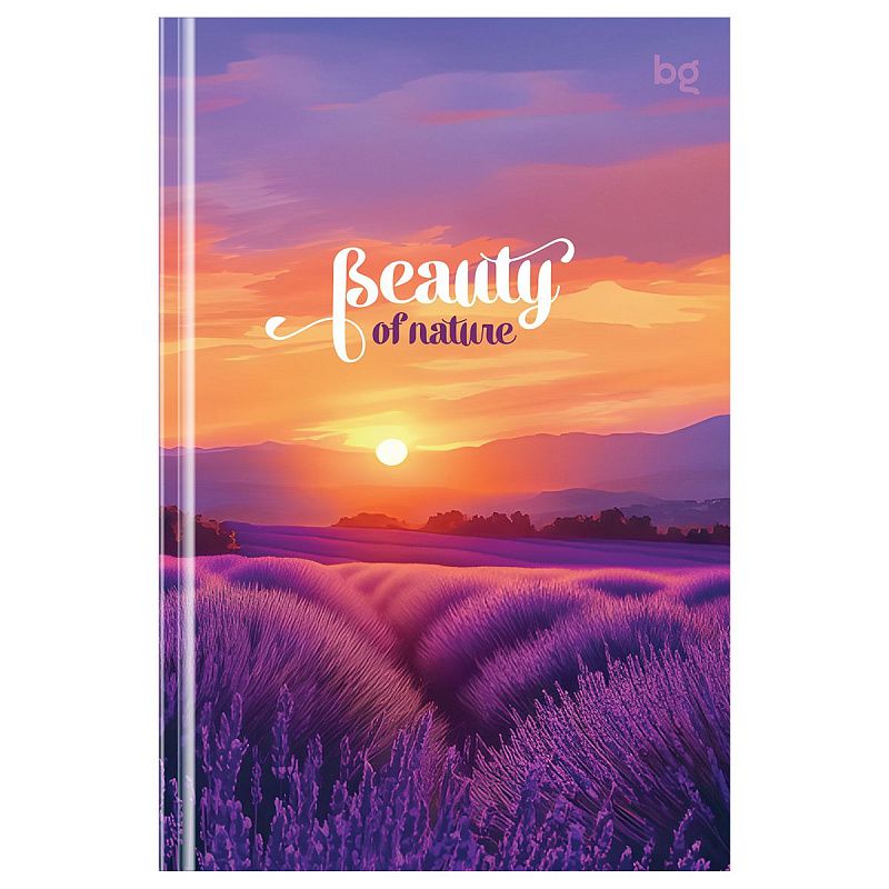 Бизнес-блокнот А6, 64л., евроформат, BG "Красота природы", глянцевая ламинация