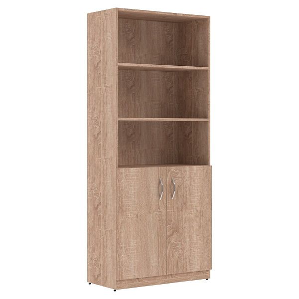 Шкаф для документов полузакрытый Skyland Simple/Дуб сонома светлый, 770*359*1815, SR-5W.5 (ПОД ЗАКАЗ)