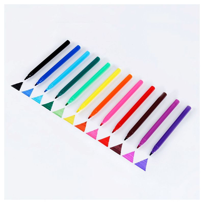 Фломастеры ArtSpace "Футбол", 12цв., ПВХ, европодвес