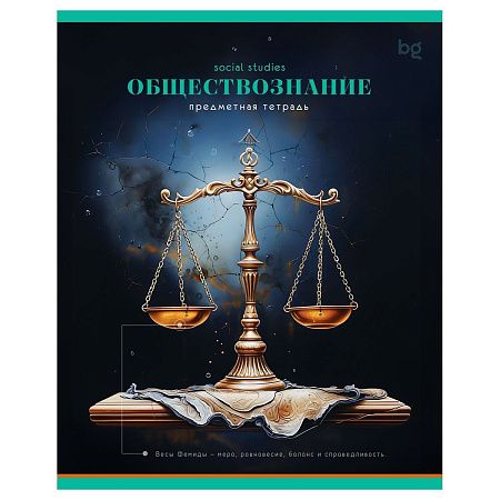 Тетрадь предметная 48л. BG "Фотосфера"- Обществознание, эконом