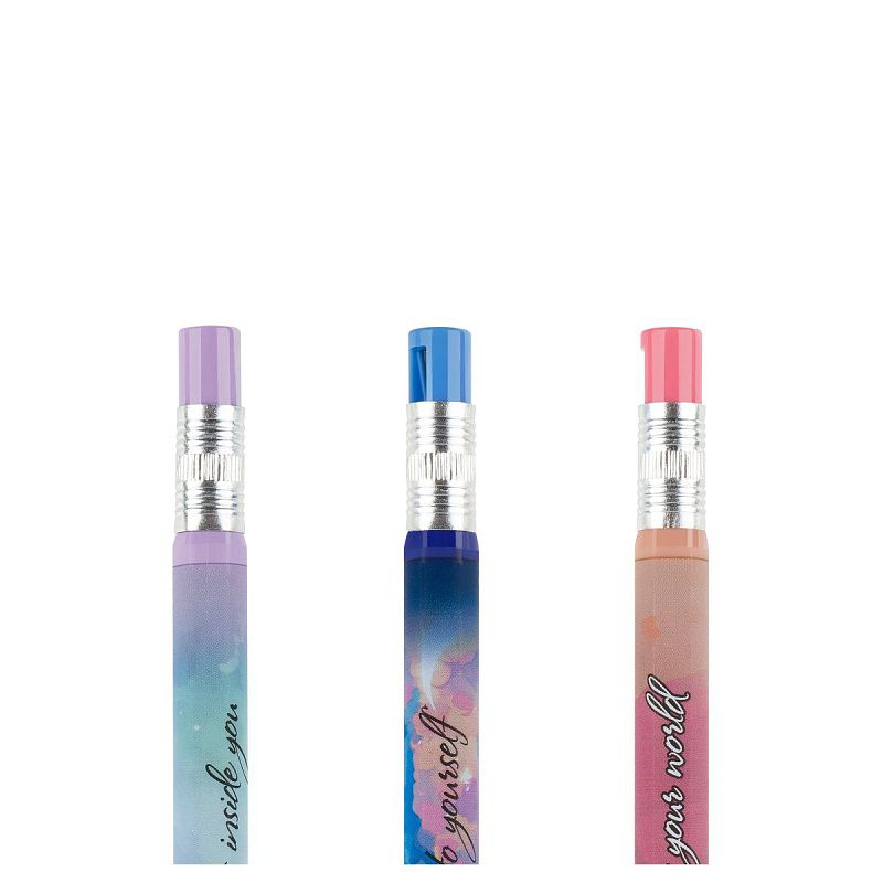 Карандаш механический MESHU "Kawaii", печать на корпусе, 2,0мм, софт-тач, ассорти, с точилкой для грифеля 