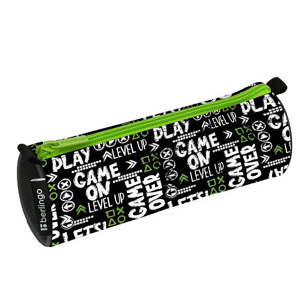 Пенал-тубус 1 отделение, 210*60 Berlingo "Let's play", полиэстер