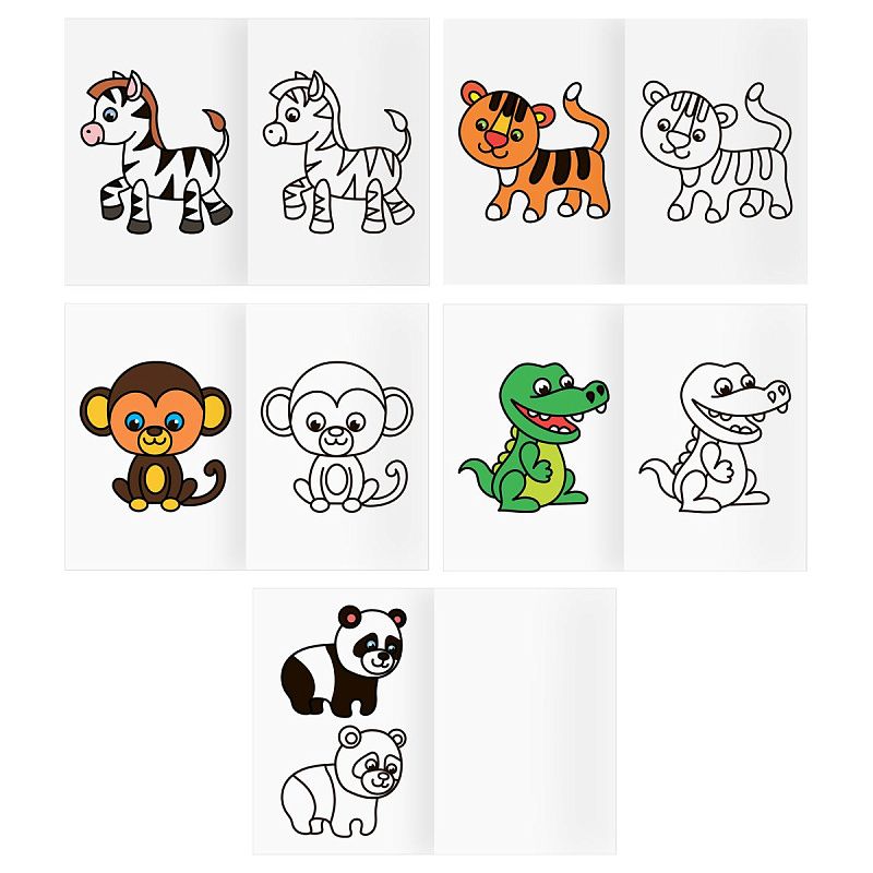 Раскраска А5 ТРИ СОВЫ "Посмотри и раскрась. Выпуск №2", 16стр.