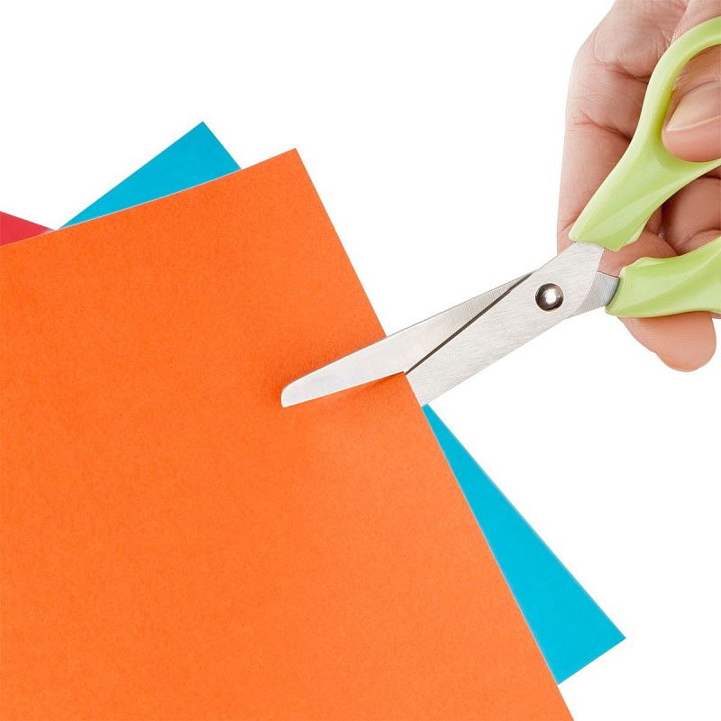 Ножницы детские Мульти-Пульти "Эрго" 14см, трай-ми кард, европодвес 