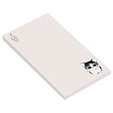Блок для записей MESHU "Cute cats", 10*17см, 50л., на склейке