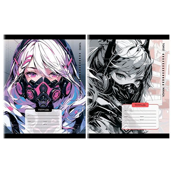 Тетрадь 12л., линия MESHU "Anime"