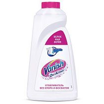 Средство для удаления пятен 1 л, VANISH (Ваниш) "Oxi Action", для белой ткани 