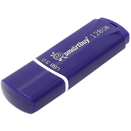 Память Smart Buy "Crown"  128GB, USB 3.0 Flash Drive, синий