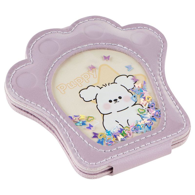 Зеркальце карманное складное MESHU "Puppy"