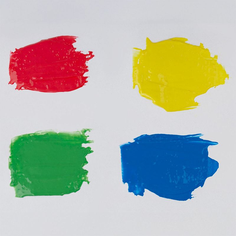 Краски пальчиковые сенсорные Мульти-Пульти "Мои первые пальчиковые краски", 4 цвета, 140 мл, для малышей, 1+, картон