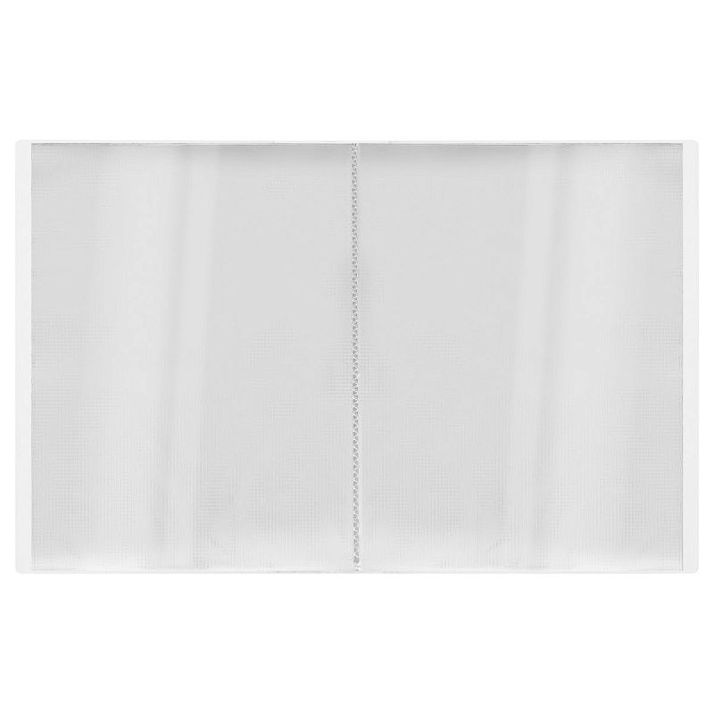 Папка с 20 вкладышами СТАММ "Кристалл" А4, 14мм, 700мкм, пластик, бесцветная 