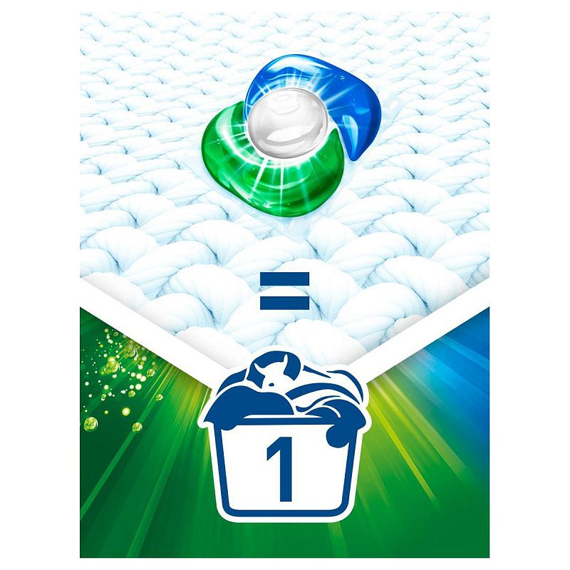 Капсулы для машинной стирки Персил "Power caps. Свежесть от Вернель", 4в1, 28шт*15г 