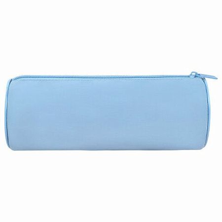 Пенал-тубус BRAUBERG, с эффектом Soft Touch, мягкий, Pastel blue, 272300 