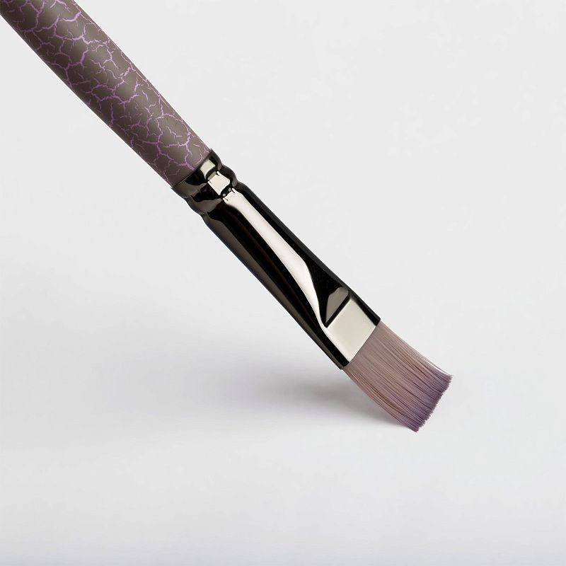 Кисть художественная синтетика Гамма "Safari", плоская №12, средняя ручка