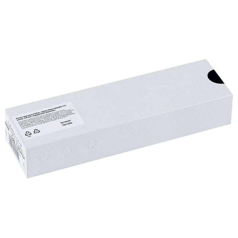 Ручка перьевая Parker "Urban Metro Metallic CT" синяя, 0,8мм, подарочная упаковка 