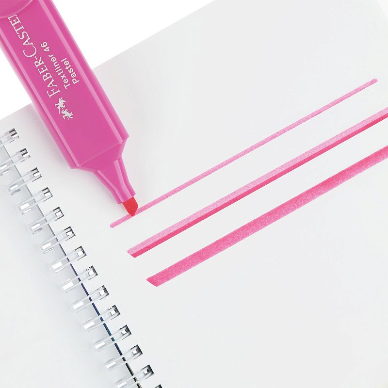 Набор текстовыделителей Faber-Castell "46 Superfluorescent+Pastel" 2 флуоресцентных цв. + 2 пастельных цв., 1-5м 