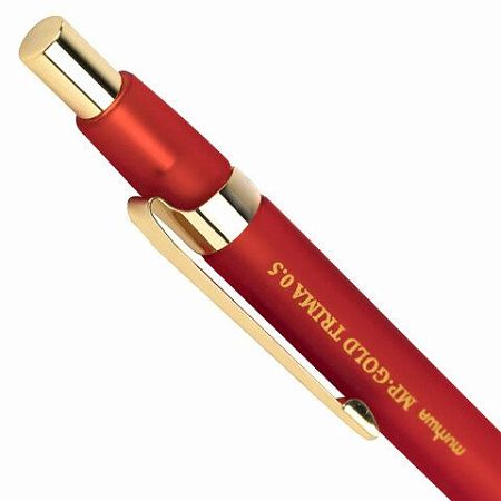 Карандаш механический 0,5 мм, MUNHWA "MP Gold Trima", ластик, корпус ассорти, BMPG05 