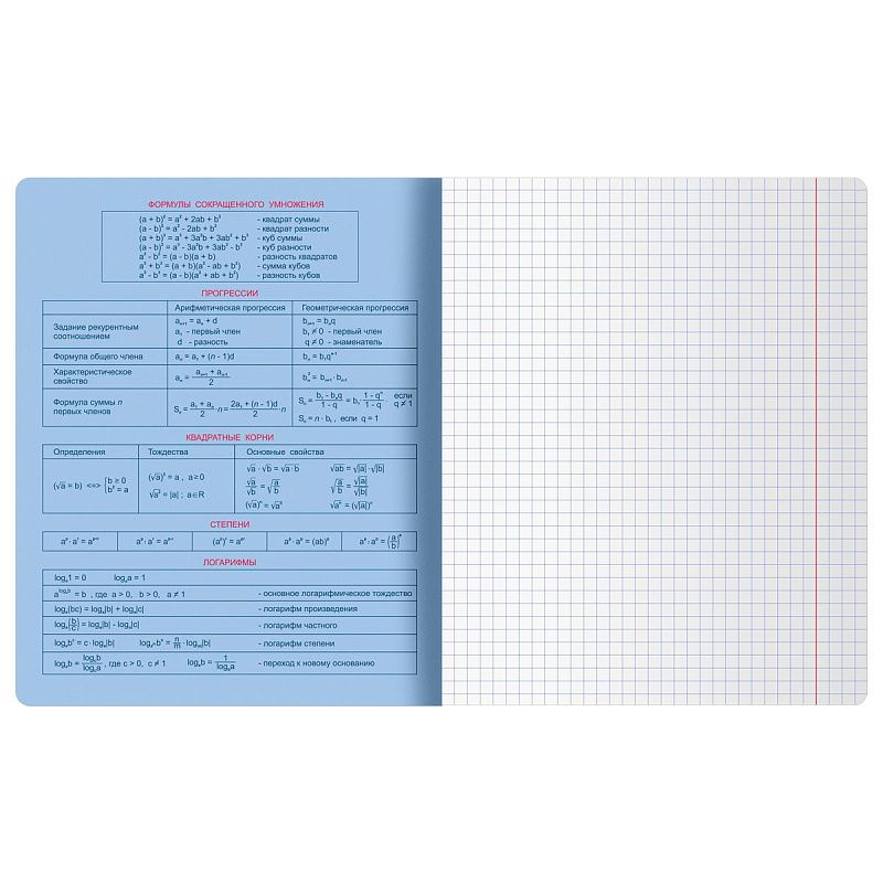 Комплект (12 шт.) предметных тетрадей 48л. BG "Информационное поле", soft-touch ламинация, выб. лак