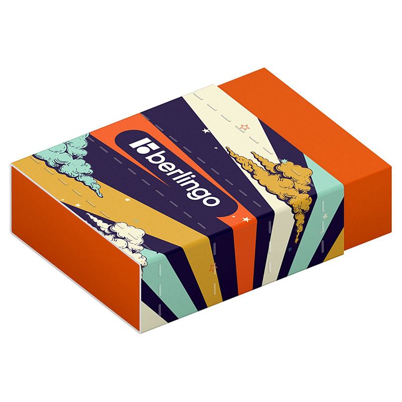 Ластик Berlingo "Groovy", Eco-PVC, картонный держатель, 45*32*11мм 