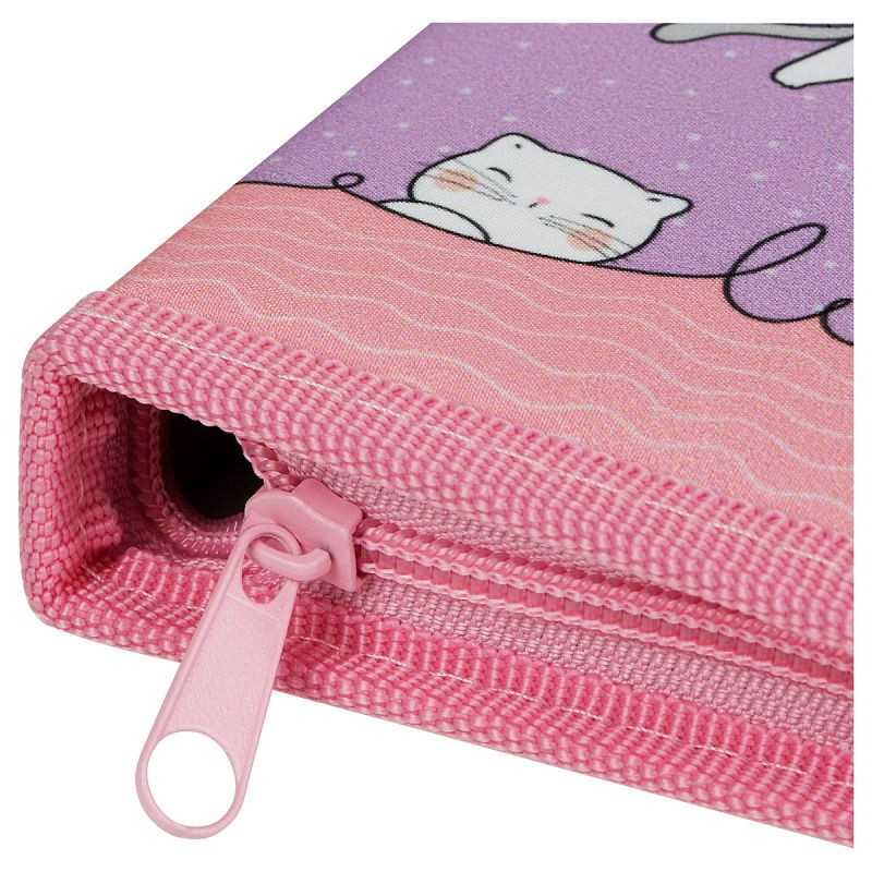 Пенал 1 отделение, 200*130 ArtSpace "Sweet", доп. секция, ткань 