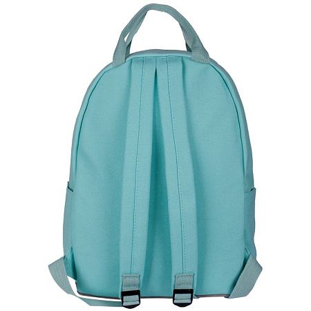 Рюкзак ArtSpace Casual "Soft mint"38*30*13см, 1 отделение, 2 кармана, иск. замша/канва 