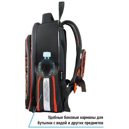 Ранец Berlingo Expert Plus "Monster family" 38*29*15см, 2 отделения, 2 кармана, анатомическая спинка 