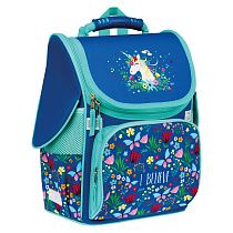 Ранец ArtSpace Junior "Spring" 37*28*21см, 1 отделение, 3 кармана, анатомическая спинка Ранец ArtSpace Junior "Spring" 37*28*21см, 1 отделение, 3 кармана, анатомическая спинка