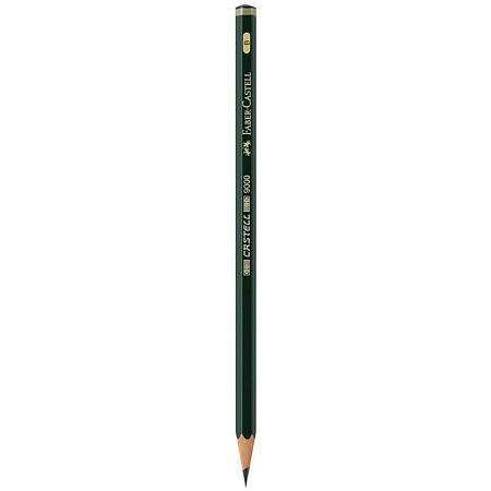 Набор карандашей ч/г Faber-Castell "Castell 9000 Art Set", 12шт., 2H-8B, заточен., метал. кор.