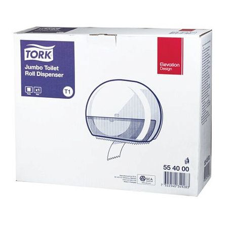 Диспенсер для туалетной бумаги TORK (Система T1) Elevation, белый, 554000 